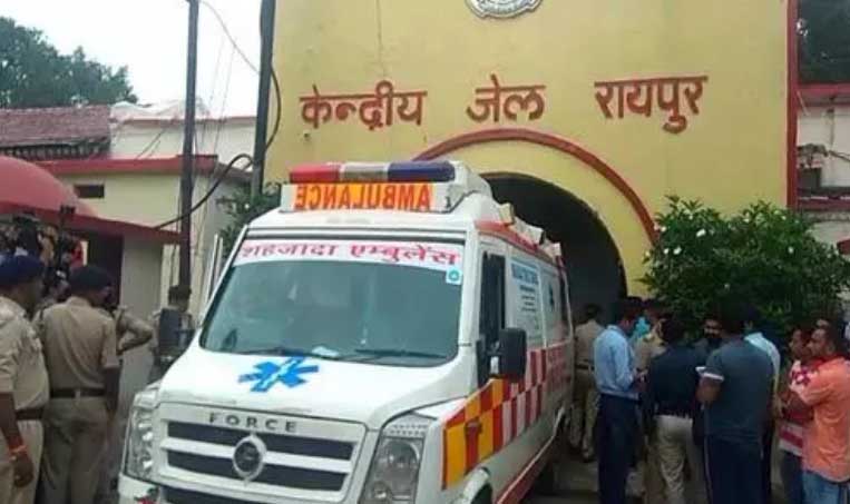 पूर्व सीएम अजीत के बेटे अमित जोगी को लेकर केंद्रीय जेल रायपुर पहुंची बिलासपुर पुलिस
