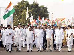 कांग्रेस राहुल गांधी की भारत जोड़ो यात्रा का आज 38वां दिन