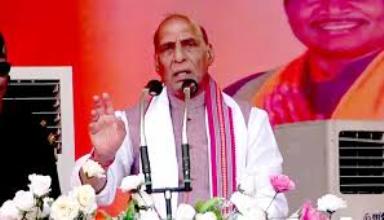 केंद्रीय रक्षा मंत्री राजनाथ सिंह ने कहा-छत्तीसगढ़ का भाग्य कोई बदल सकता है तो वह भाजपा ही