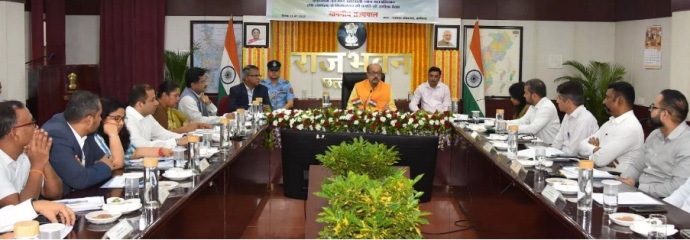 राज्यपाल रमेन डेका ने ‘प्रधानमंत्री जनमन आदिवासी अभियान’ की समीक्षा बैठक ली