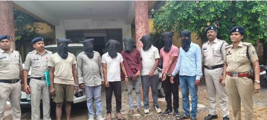 ट्रेलर लूटकांड का पर्दाफाश : 24 घंटे में पुलिस ने किया बड़ा खुलासा, 7 आरोपी गिरफ्तार
