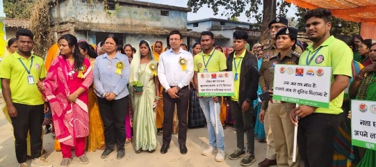 तमनार में “युवा संकल्प” अभियान: नशामुक्त समाज के लिए एसएसपी शशि मोहन सिंह का संवाद, युवाओं को दिलाई शपथ