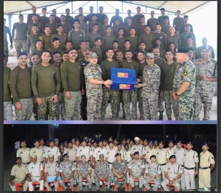 होली पर जवानों के बीच शीर्ष पुलिस एवं केंद्रीय बल नेतृत्व ने बेस कैंप पहुंचकर बढ़ाया मनोबल