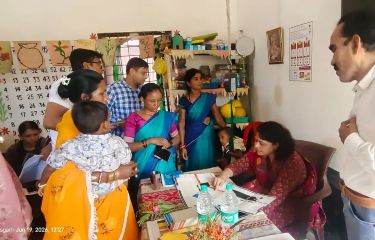 कुपोषण मुक्त बचपन की दिशा में बड़ा कदम: आंगनवाड़ी सेवाओं का हुआ जमीनी मूल्यांकन