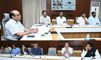 मुख्य सचिव की अध्यक्षता में कौशल विकास तकनीकी शिक्षा एवं रोजगार विभाग की समन्वय सह निगरानी समिति की बैठक सम्पन्न