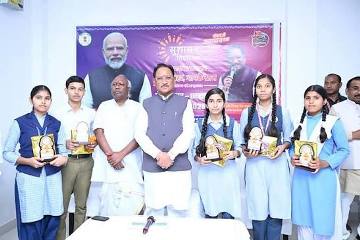 समर्पण, अनुशासन और निरंतर परिश्रम से हर लक्ष्य हासिल किया जा सकता है : मुख्यमंत्री विष्णुदेव साय