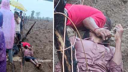 खेत में करंट का कहर: फसल बचाने के लिए लगाए बिजली के तार ने ली पिता-पुत्र की जान, गांव में पसरा मातम