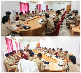 धमतरी में कानून-व्यवस्था पर एसपी भावना पांडेय सख्त, अनुशासन और जनविश्वास बढ़ाने पर विशेष जोर