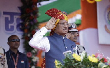 घुड़सवारों के साहस, महिला पाइप बैंड की लय और श्वान दल के रोमांचक प्रदर्शन ने बढ़ाया स्वतंत्रता दिवस समारोह का उत्साह