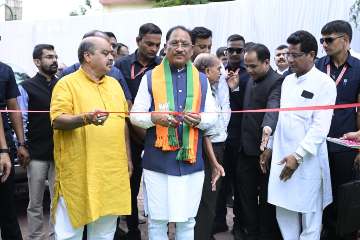 मुख्यमंत्री विष्णुदेव साय ने स्वतंत्रता दिवस पर सात दिवसीय छायाचित्र प्रदर्शनी का किया शुभारंभ
