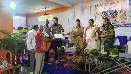 कांसाबेल और बगीचा में उत्साह के साथ हुई प्रतियोगिताएं, विजेता वरिष्ठजनों का शॉल-श्रीफल और प्रमाण पत्र से सम्मान