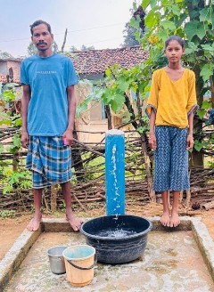 हर घर जल से बदली डांडजमड़ी की तस्वीर, 90 घरों में पहुंचा नल से शुद्ध पेयजल