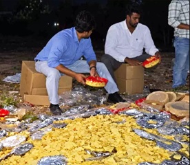 दिवाली से पहले दुर्ग-भिलाई में खाद्य विभाग की बड़ी कार्रवाई, 2500 किलो मिठाई और 1000 लीटर दूध नष्ट